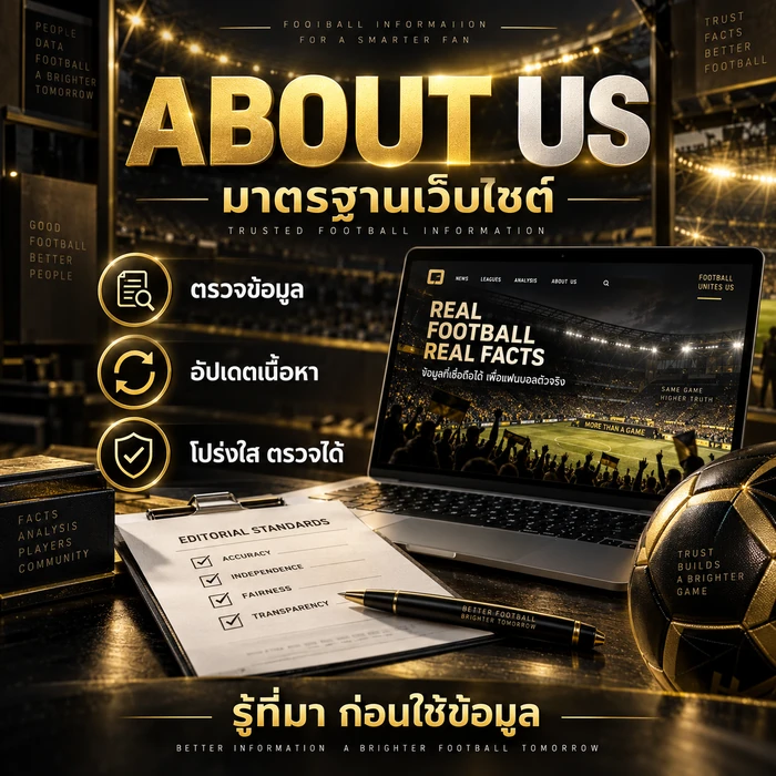 ภาพสรุปการตรวจข้อมูล การอัปเดต และความโปร่งใสของเว็บไซต์